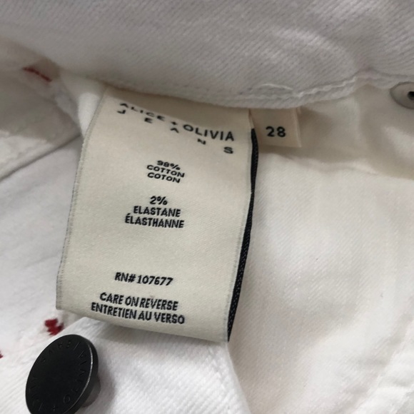 Alice and Olivia denim skirt. 28 - Picture 6 of 9